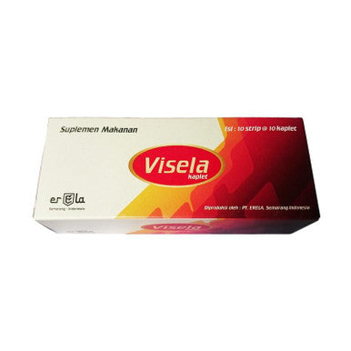 Erela Visela 100 Kaplet Suplemen Memenuhi Kebutuhan Asam Folat