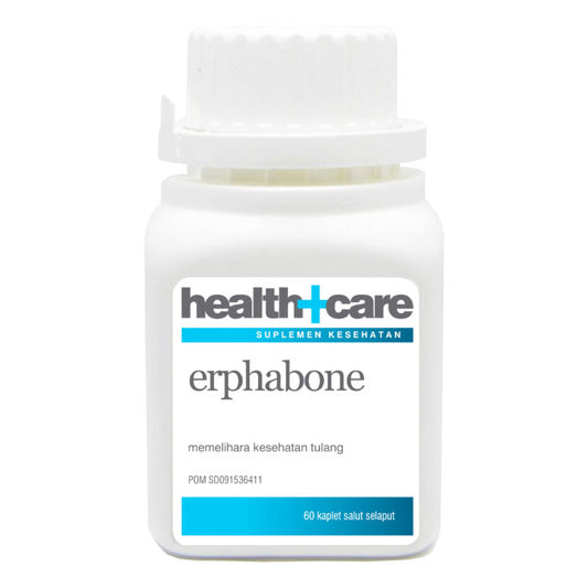 Erlimpex Erphabone 60 Kaplet Suplemen Kesehatan Tulang