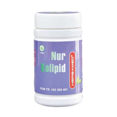 Herbamed Nur Kolipid 50 Kapsul Obat Kolesterol Lemak Darah - Pusat Farma