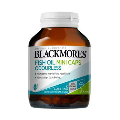 Blackmores Fish Oil Mini 90 Kapsul Omega 3 Suplemen Kesehatan