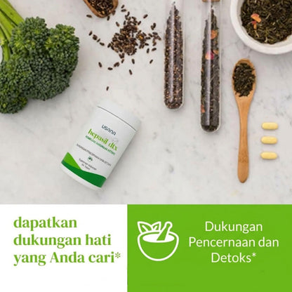 Usana Hepasil 84 Tablet Suplemen Kesehatan Hati dengan Milk Thistle