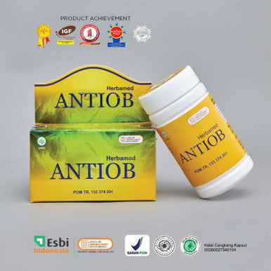 Herbamed Antiob 50 Kapsul Antibiotik, Obat Gatal-Gatal dan Jerawat - Pusat Farma