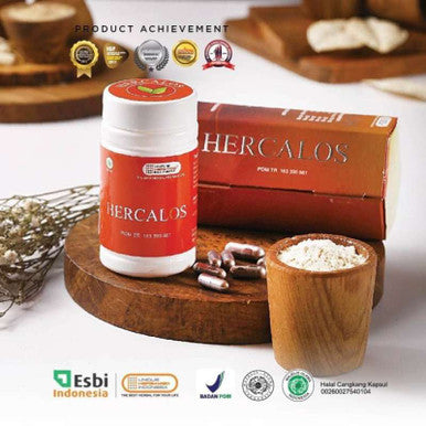 Herbamed Hercalos 50 Kapsul Obat Gatal-Gatal Cacar Air Herpes Alami - Pusat Farma