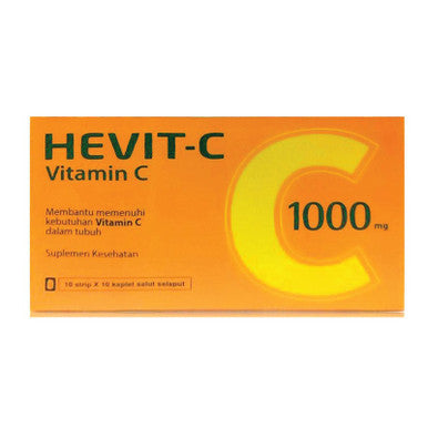 Kalbe Hevit-C 1000mg 100 Tablet Vitamin C Daya Tahan Tubuh