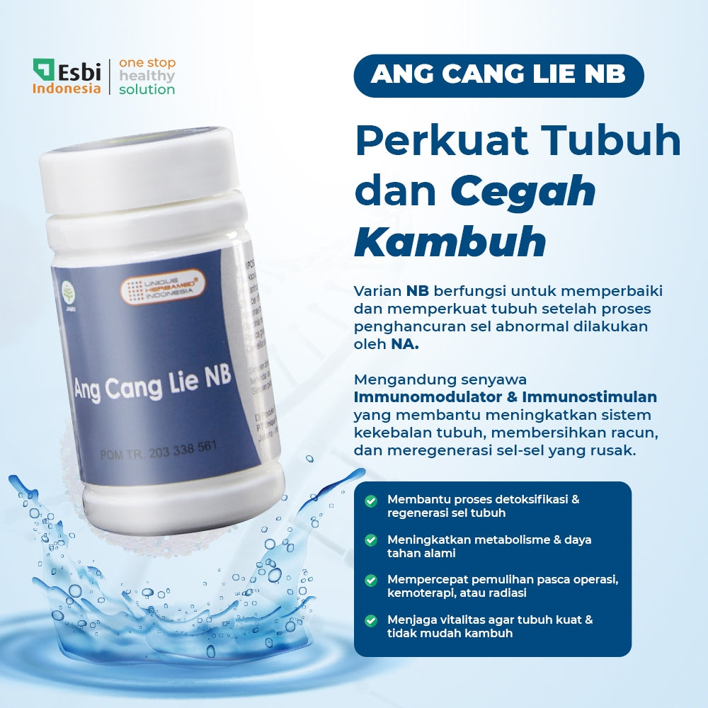 Herbamed Ang Cang Lie NB 50 Kapsul Obat Herbal Memelihara Daya Tahan Tubuh