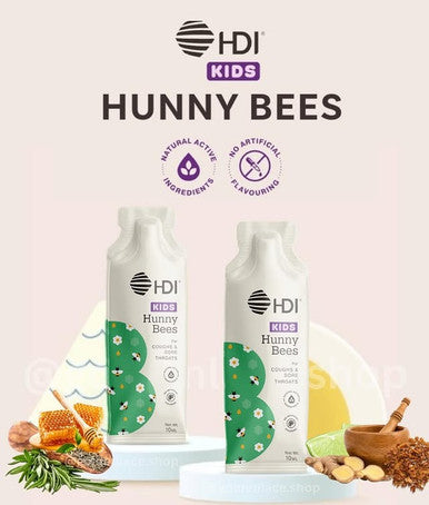 HDI KIDS Hunny Bees 15 Sachet Membantu Meredakan Batuk Pada Anak - Pusat Farma