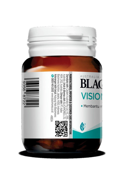 Blackmores Vision Support 30 Kapsul Lunak Membantu Memelihara Kesehatan Mata
