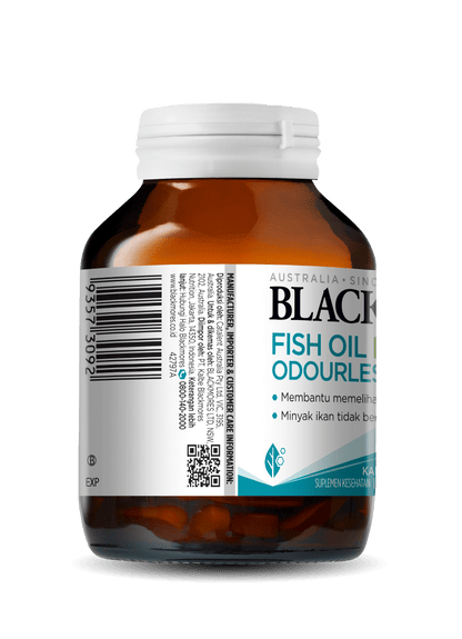 Blackmores Fish Oil Mini 90 Kapsul Lunak Omega 3 Suplemen Kesehatan