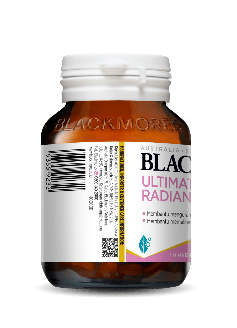 Blackmores Ultimate Radiance Skin 30 Kapsul Lunak Suplemen Kesehatan Kulit