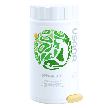 Usana Hepasil 84 Tablet Suplemen Kesehatan Hati dengan Milk Thistle