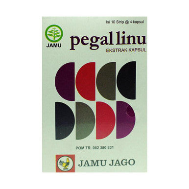 Jamu Jago Pegal Linu 40 Kapsul Obat Herbal Membantu Meredakan Pegal Linu dan Nyeri Sendi
