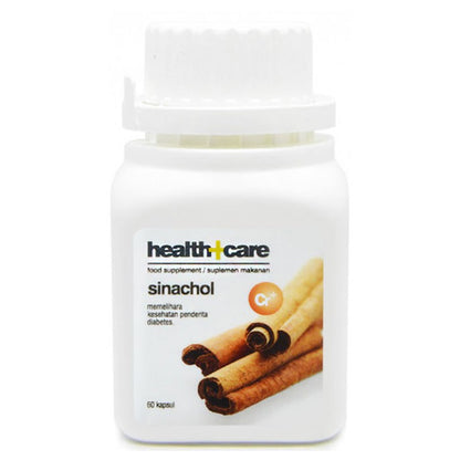 Erlimpex Sinachol 60 Kapsul Kayu Manis Chromium Suplemen Penderita Diabetes