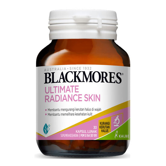 Blackmores Ultimate Radiance Skin 30 Kapsul Lunak Suplemen Kesehatan Kulit