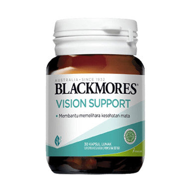 Blackmores Vision Support 30 Kapsul Membantu Memelihara Kesehatan Mata - Pusat Farma